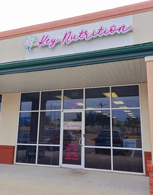 Key Nutrition at 10437 Sorrento Road, Suite 204, in Pensacola offers a wide variety of teas and shakes full of vitamins and nutritional supplements.