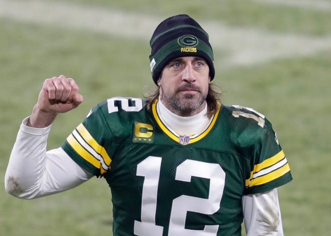 When he's not wearing his turtleneck in cold-weather games, Green Bay Packers quarterback Aaron Rodgers will be flashing a new tattoo on his forearm.