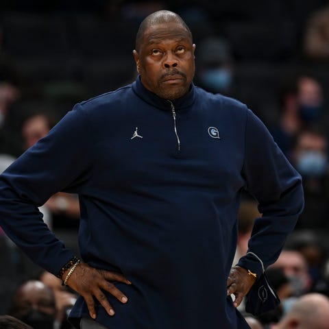 Georgetown head coach Patrick Ewing during the sec
