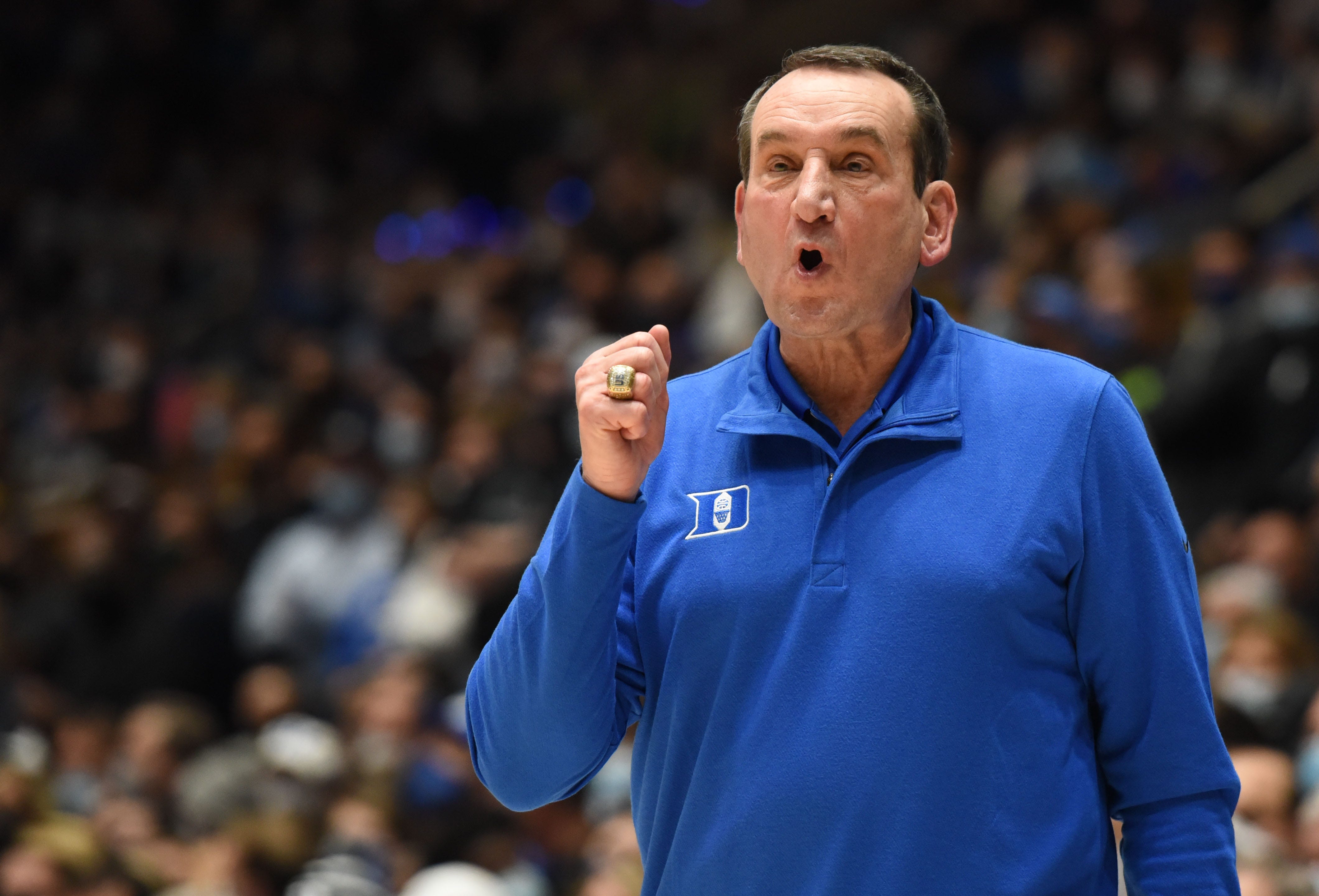 Duke vs. Wake Forest nears: Coach K focuses on his title hunt