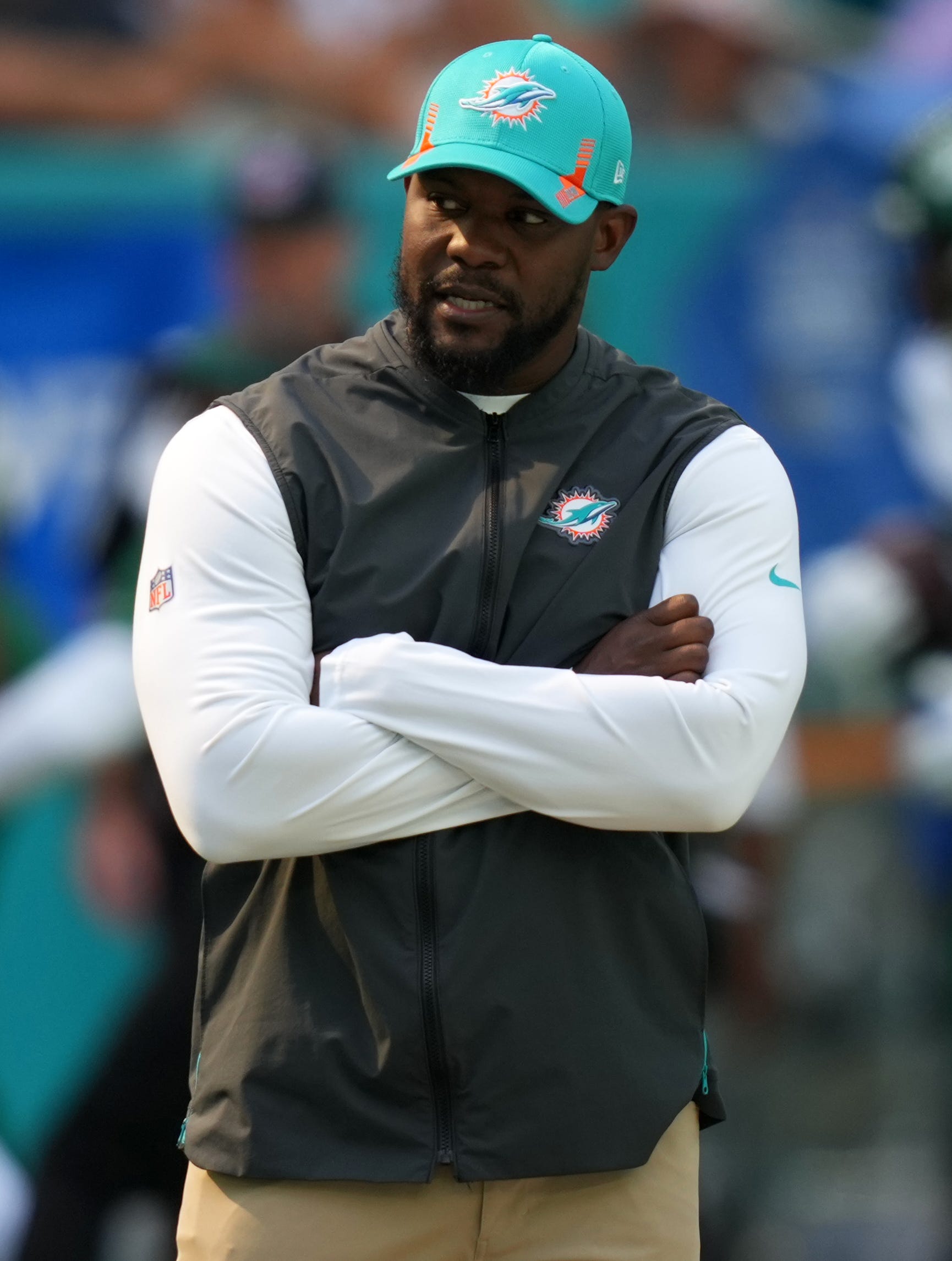 Brian Flores fired by Dolphins despite 8-1 finish to season