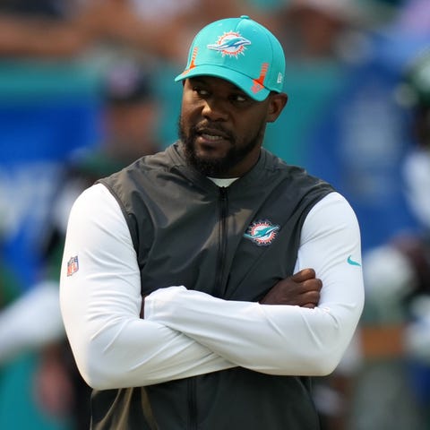 Brian Flores spent three seasons as coach of the D