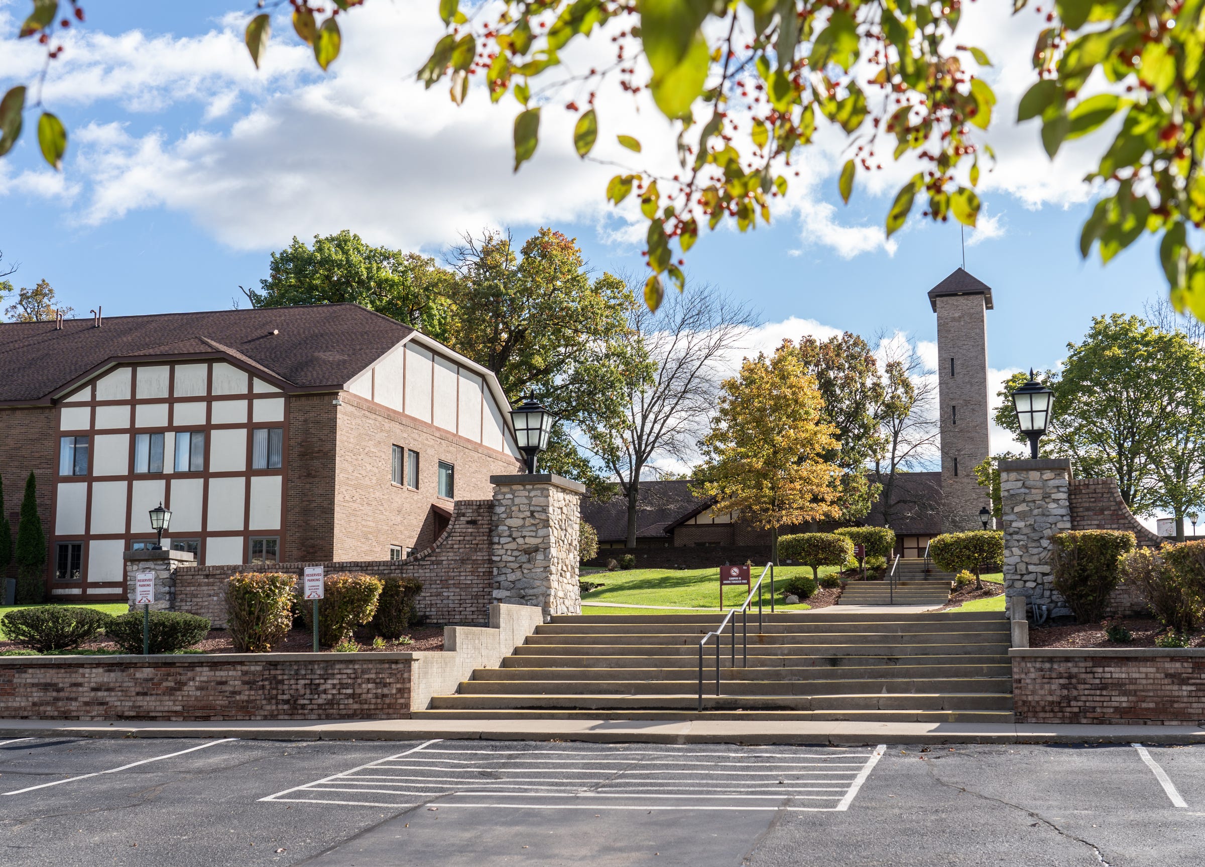 The Baker College campus in Owosso in October.