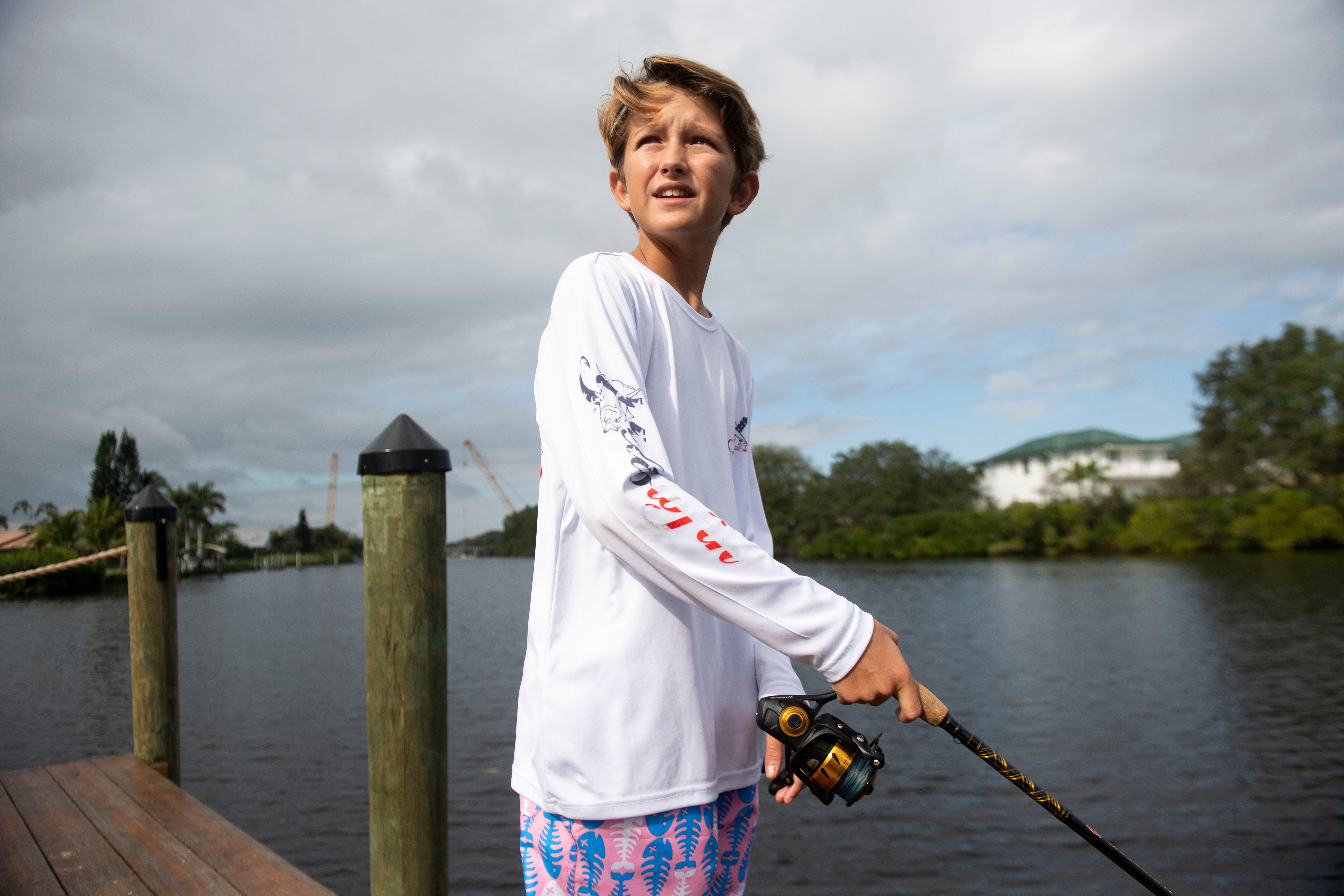 Florida boy sets 2 world records after catching a 58-pound fish, without any help