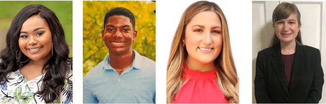 Caliah Guillory, Malik Martin, Morgan Noel and Robin Torres.