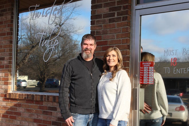 Craig McClain and his fiancee, Julia Westgate, own and operate Twisted Tulip, an adult novelty store located at 543 Rambow Dr. Customers must be 18 or older to enter the store and proper identification is required.