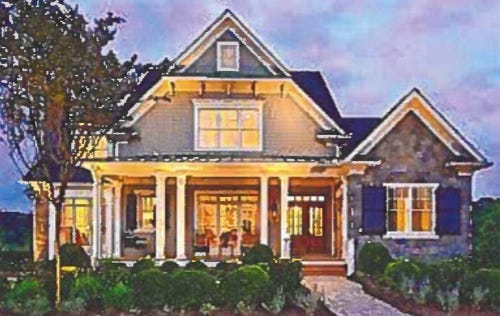 Montclair Heights is expected to have five housing styles, including Craftsman (above).
