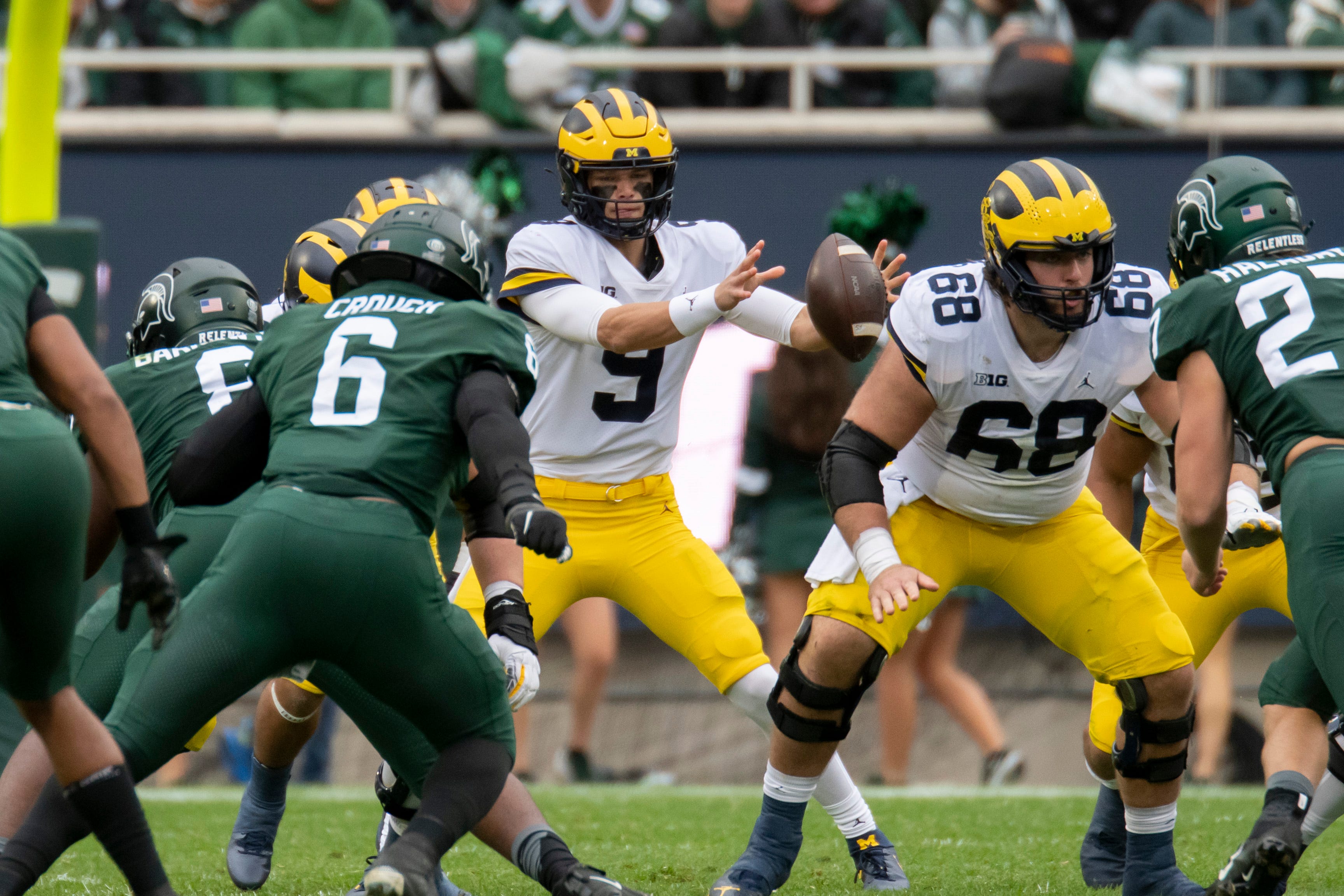 2022 Michigan State Football Schedule Michigan-Michigan State Football Clash Moves To Ann Arbor For 2022