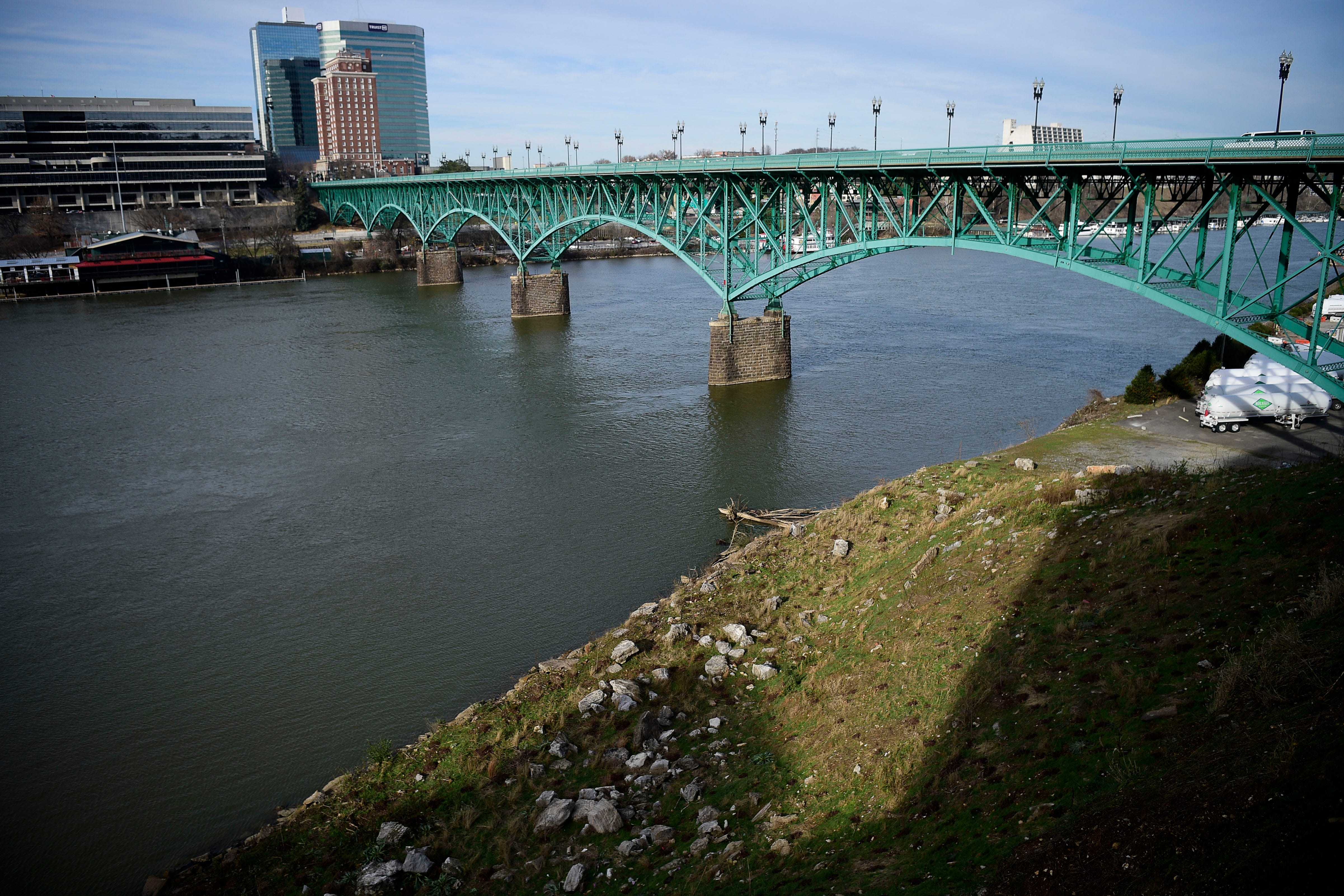 The Gay Street bridge.