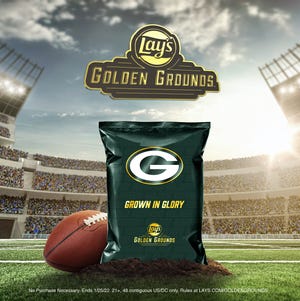 Potato chips cultivated from potatoes grown partially in soil from Lambeau Field are available to win through a Lay's promotion.