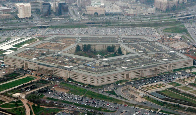 This file photo shows the Pentagon in Washington.