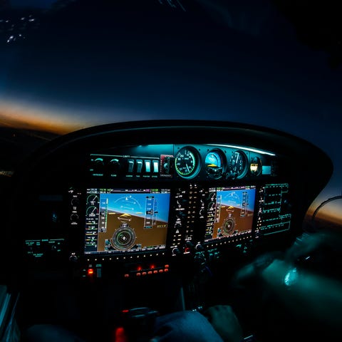 How often is autopilot used by the pilots during e