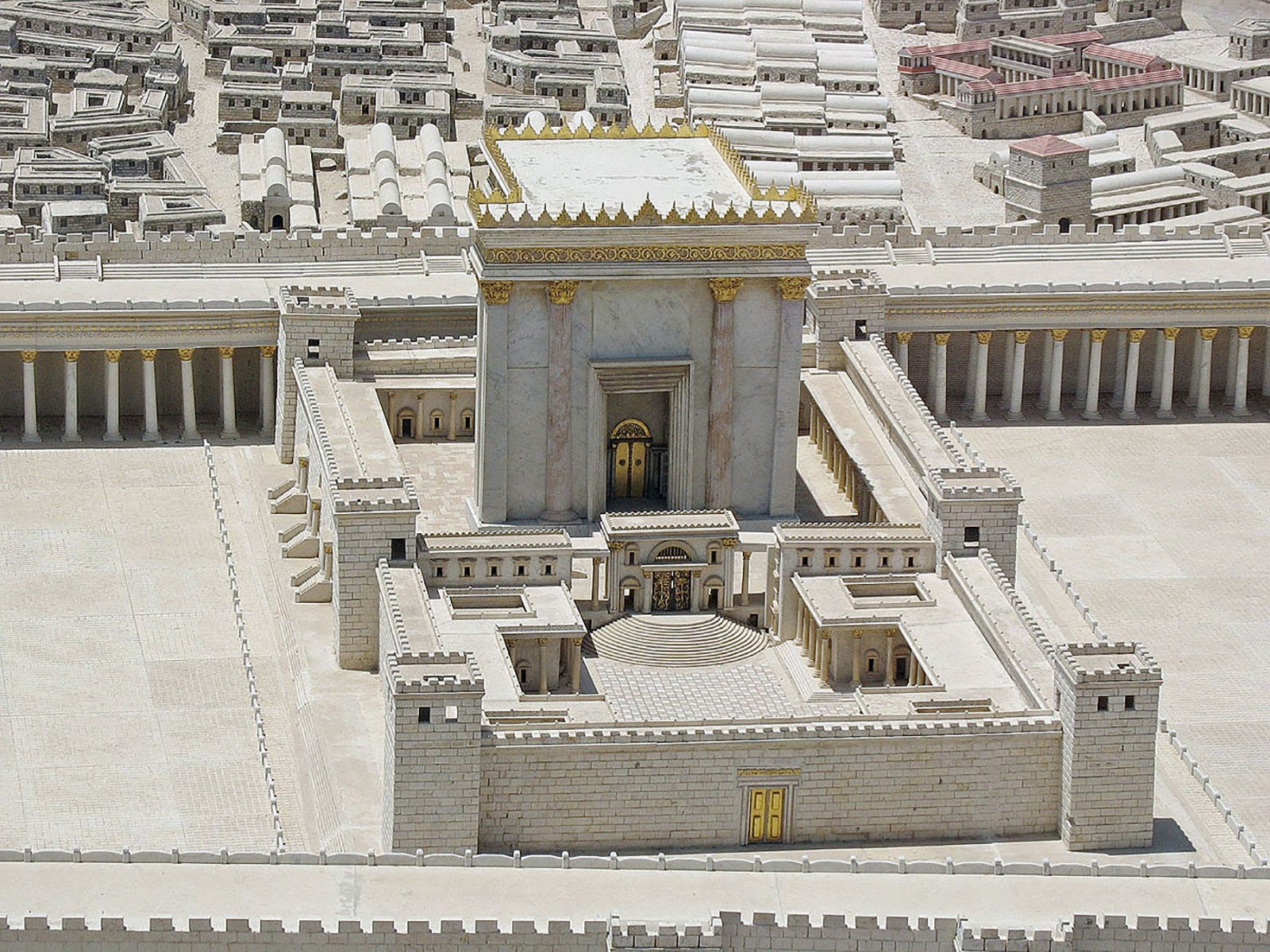 How the ancient Temple of God shifted from a building to being a path