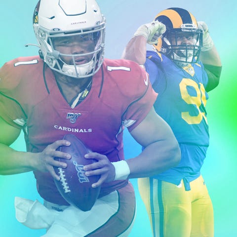 Cardinals QB Kyler Murray will face the Rams and D
