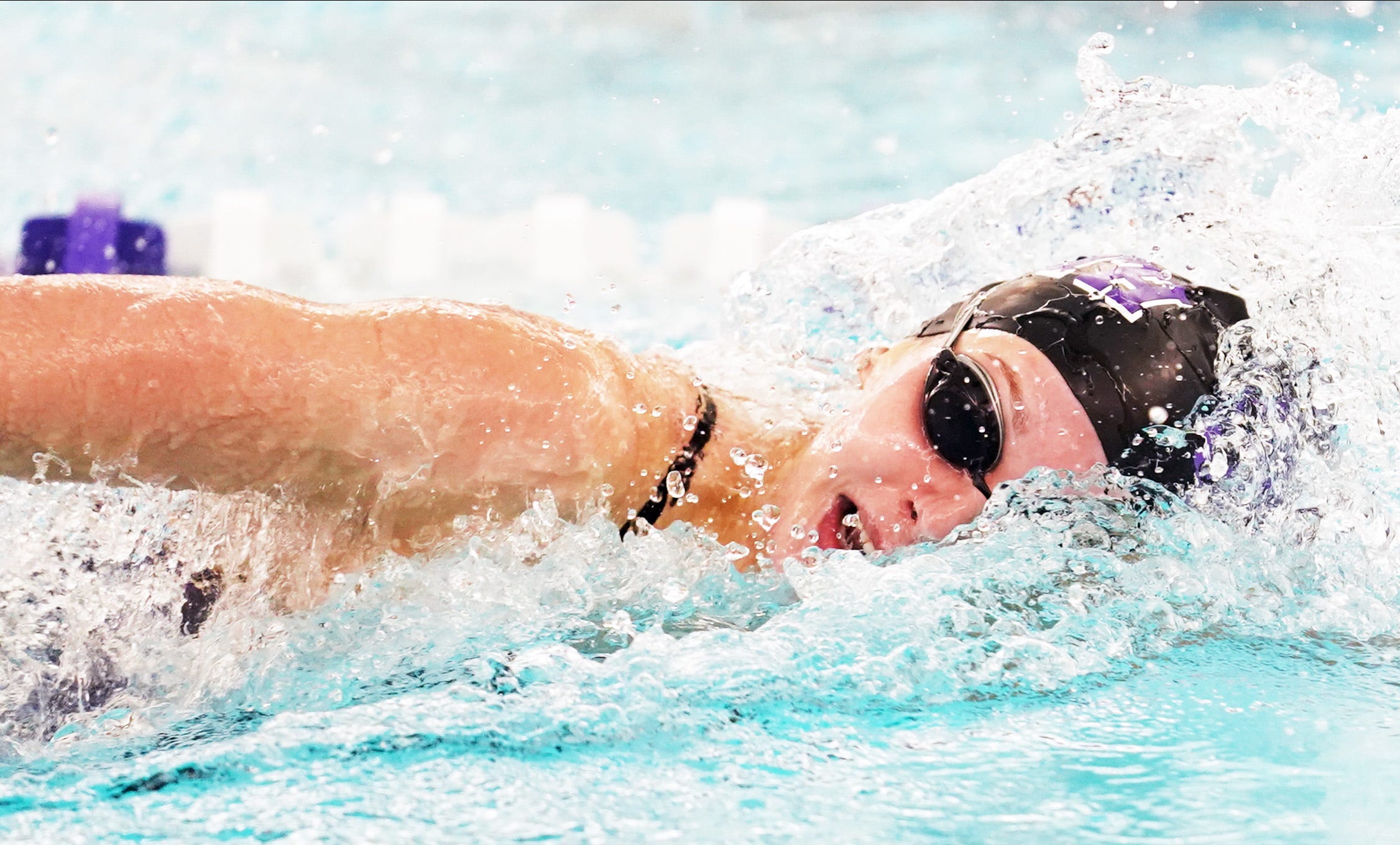 IHSAA girls swimming state finals On night one, five state records set