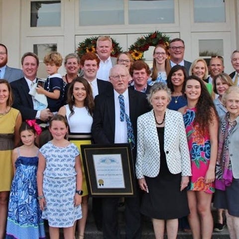 The Murdaugh family in 2018, when Randolph III was