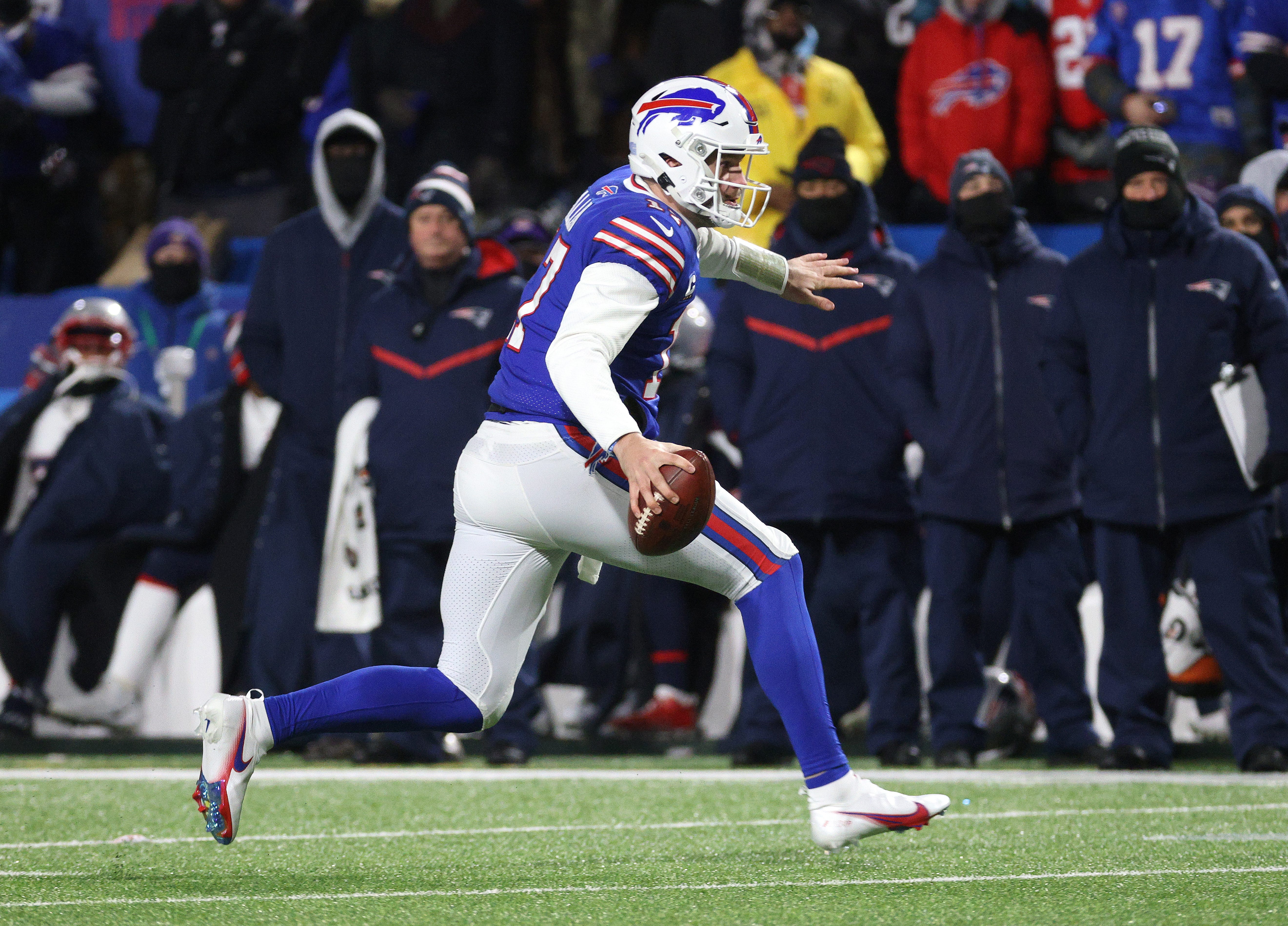 Josh Allen was so good, even when he tried to throw a pass away, it wound up a touchdown