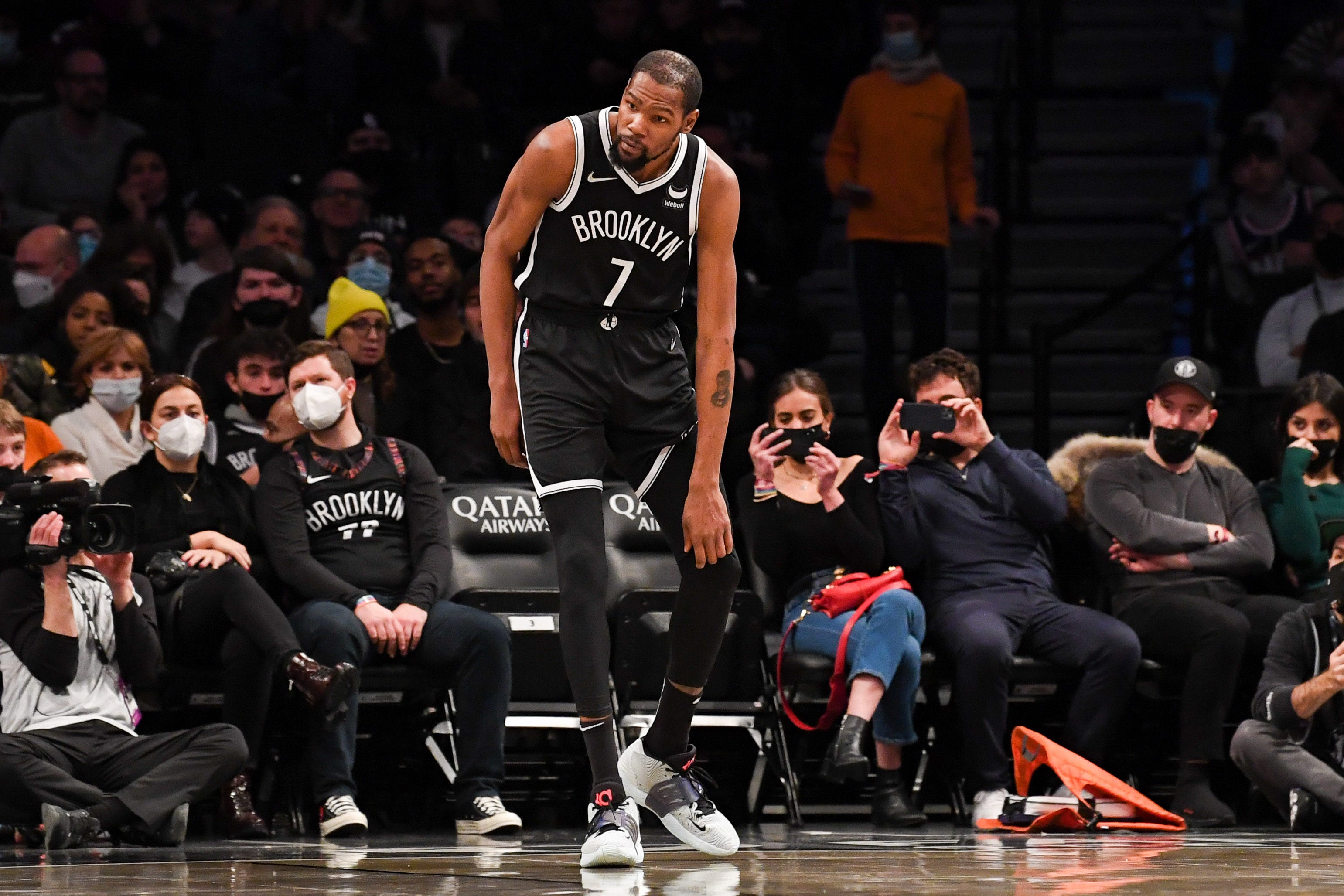 Brooklyn Nets star Kevin Durant sidelined with sprained knee