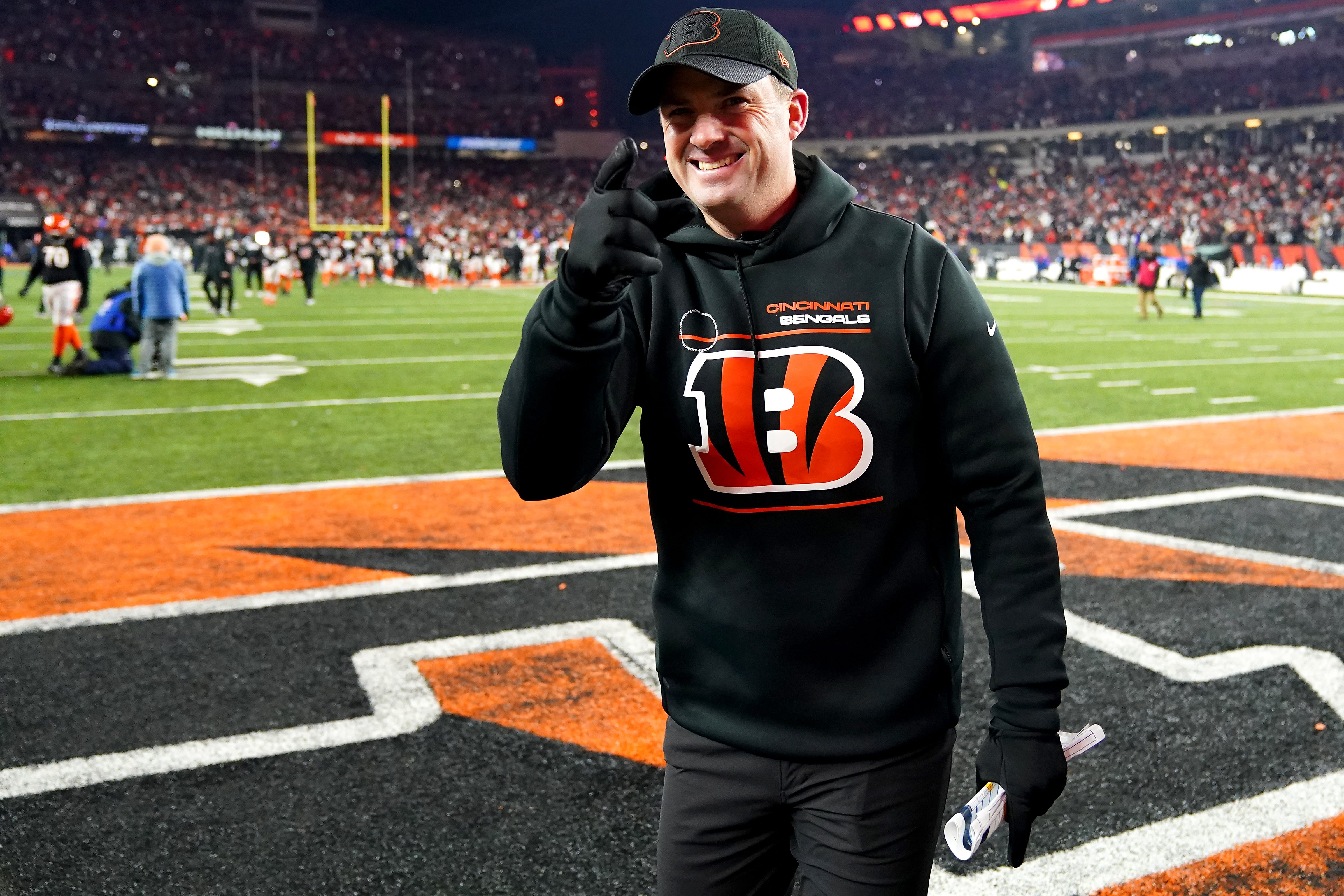 Cincinnati Bengals coach Zac Taylor began coaching, leading as kid Cincinnati Bengals coach Zac Taylor began coaching, leading as kid