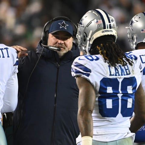 The Cowboys committed 14 penalties during Sunday's
