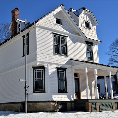 Built in 1887 by Mortimer Mapes, this house in the