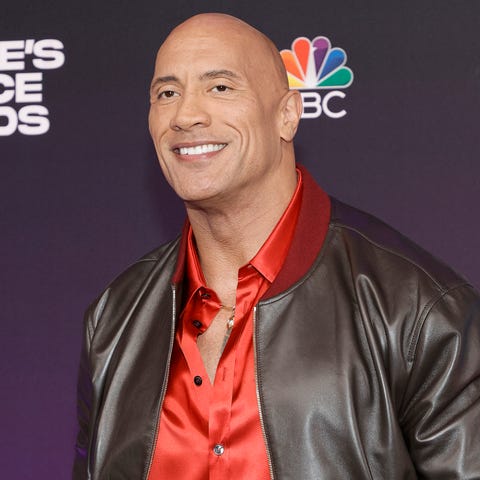 Dwayne "The Rock" Johnson, the actor, former pro w