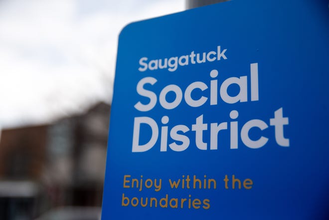 The Saugatuck Social District sits Thursday, Jan. 13, 2022. 