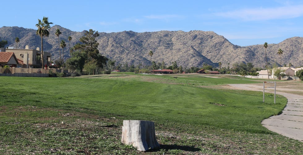 The fairways are green again on the Ahwatukee Lakes Golf Course in January 2022. The course will reopen soon under a court order.