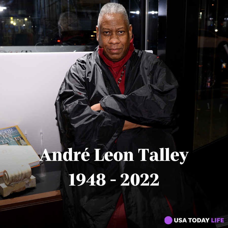 Andre Leon Talley attends an event in New York City on December 2015.