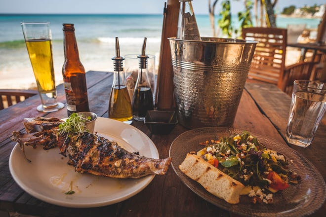 From fine dining to seafood shacks along the beach, there's plenty to eat in the Caribbean