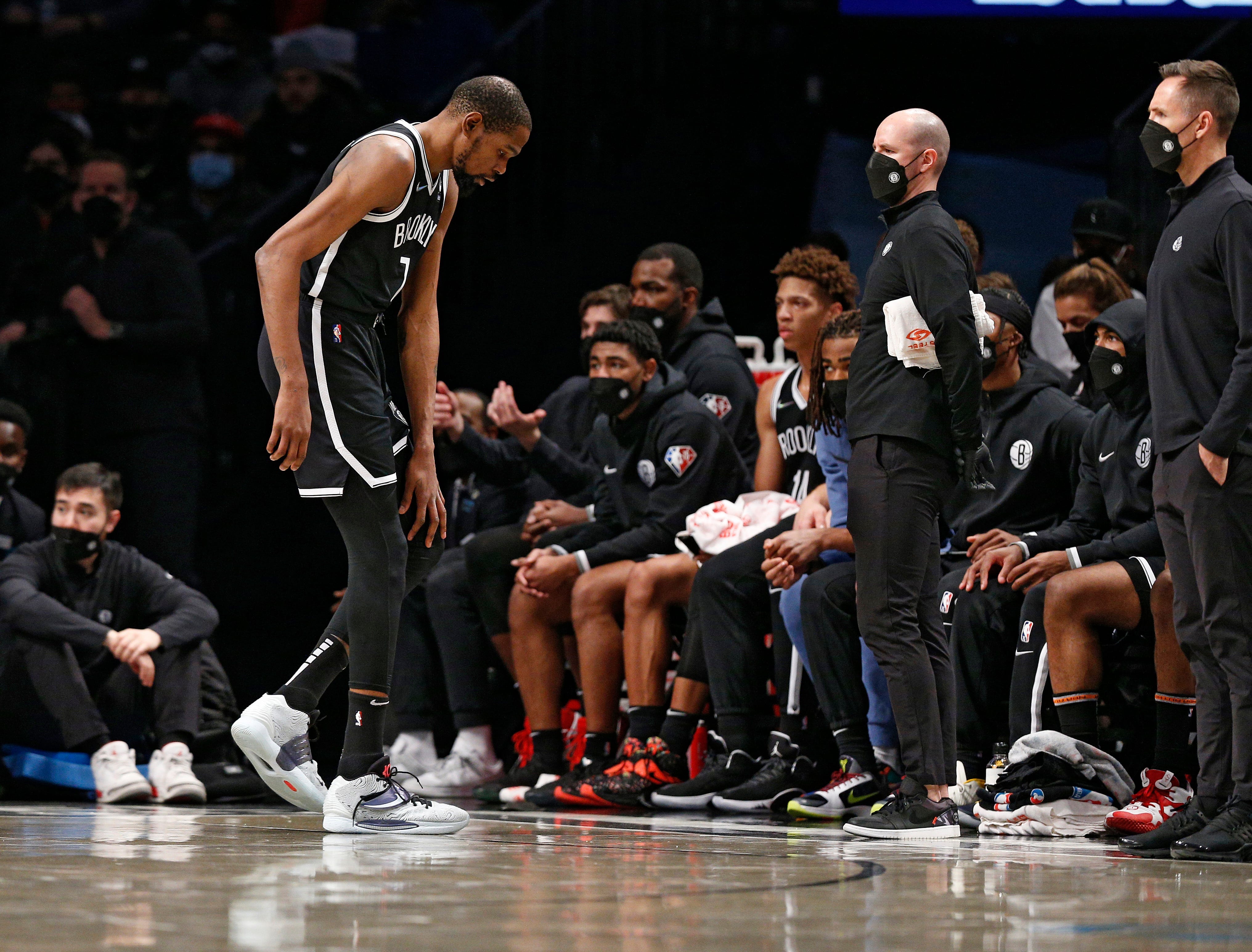 Brooklyn Nets star Kevin Durant sidelined with sprained knee
