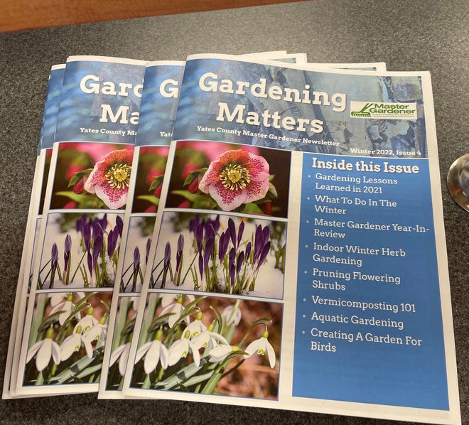 Complimentary copies of the Winter 2022 issue of Gardening Matters are available at the CCE-Yates County Office.