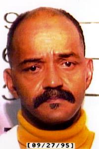 Police mugshot of Elwood Jones, convicted of the murder of Rhonda Nathan in a Blue Ash hotel in 1994.