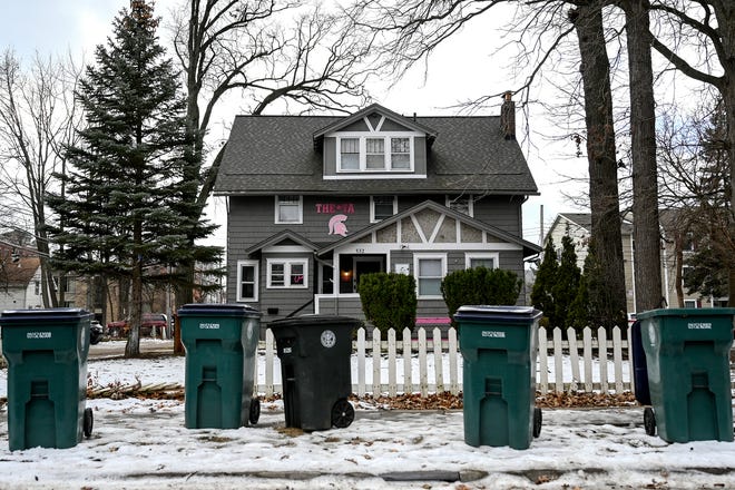 Fraternity Kappa Sigma's Delta Psi chapter plans to move to 532 Ann Street, photographed on Tuesday, Jan. 19, 2022, in East Lansing.