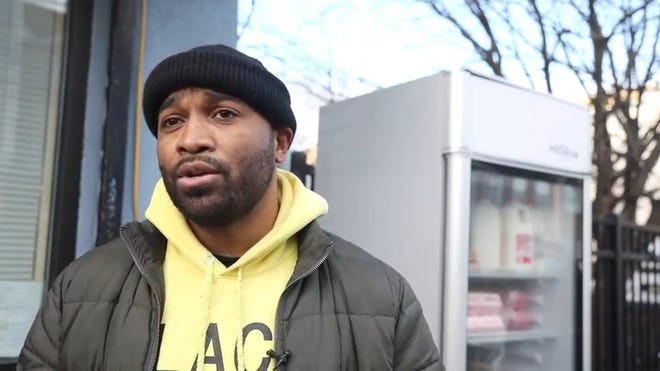 Community fridge for homeless people Community fridge for homeless people