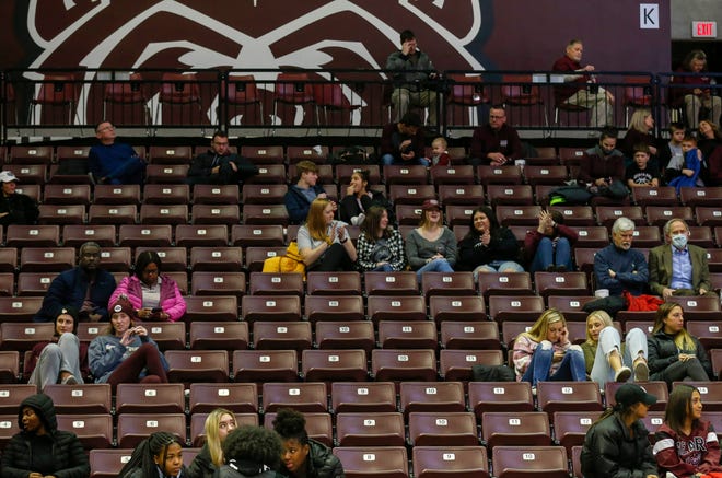 Missouri State fans watched the Bears defeat Illinois State 88-63 at JQH Arena on Wednesday, Jan. 19, 2022.