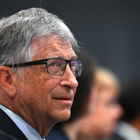 GLASGOW, SCOTLAND - NOVEMBER 02: Bill Gates attend