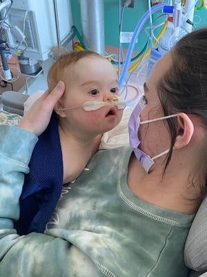 The high-risk youngster getting COVID-19 was a “nightmare.” The high-risk youngster getting COVID-19 was a “nightmare.”