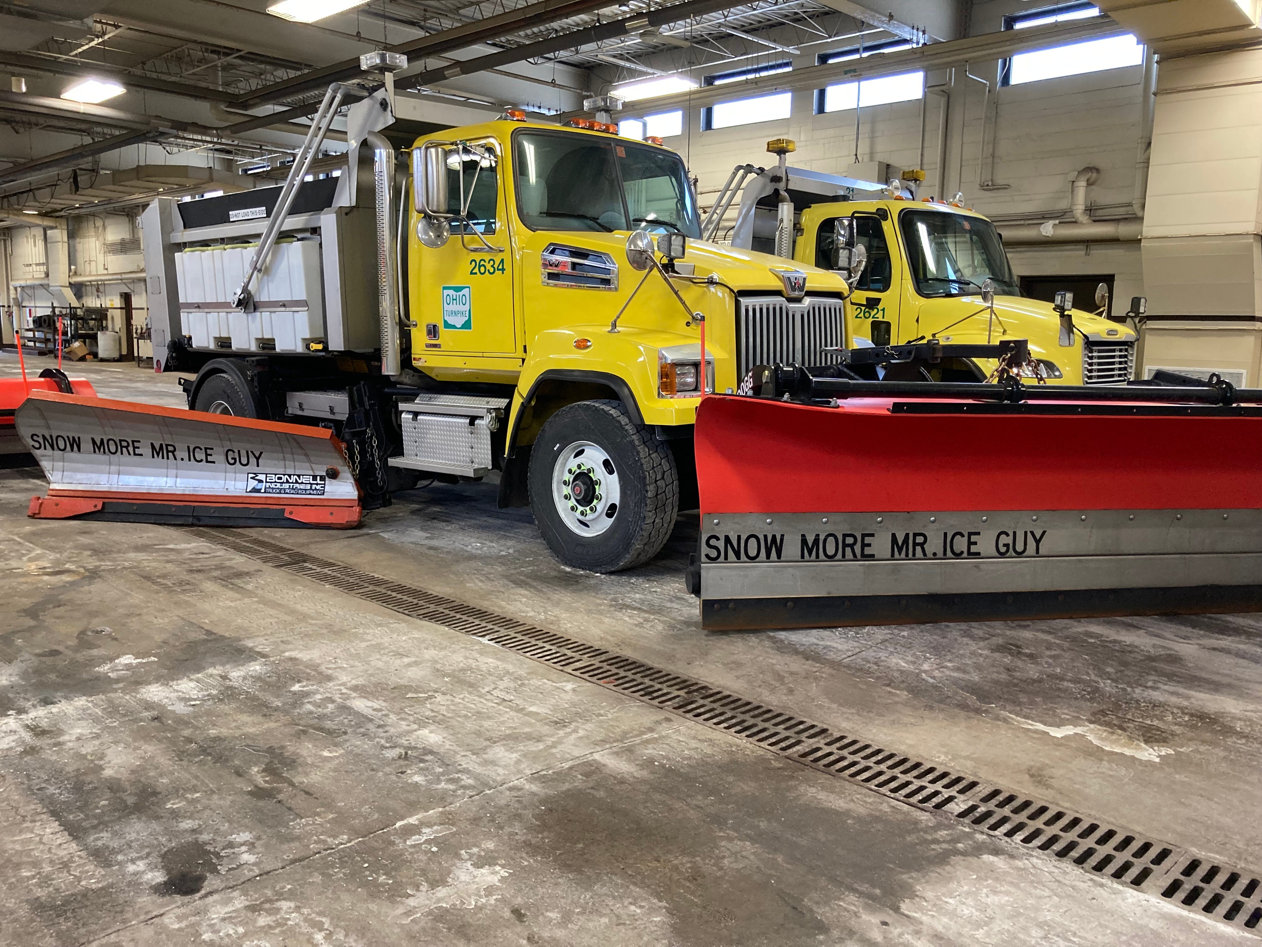 Snowplows given names such as Snow Force One in a naming competition