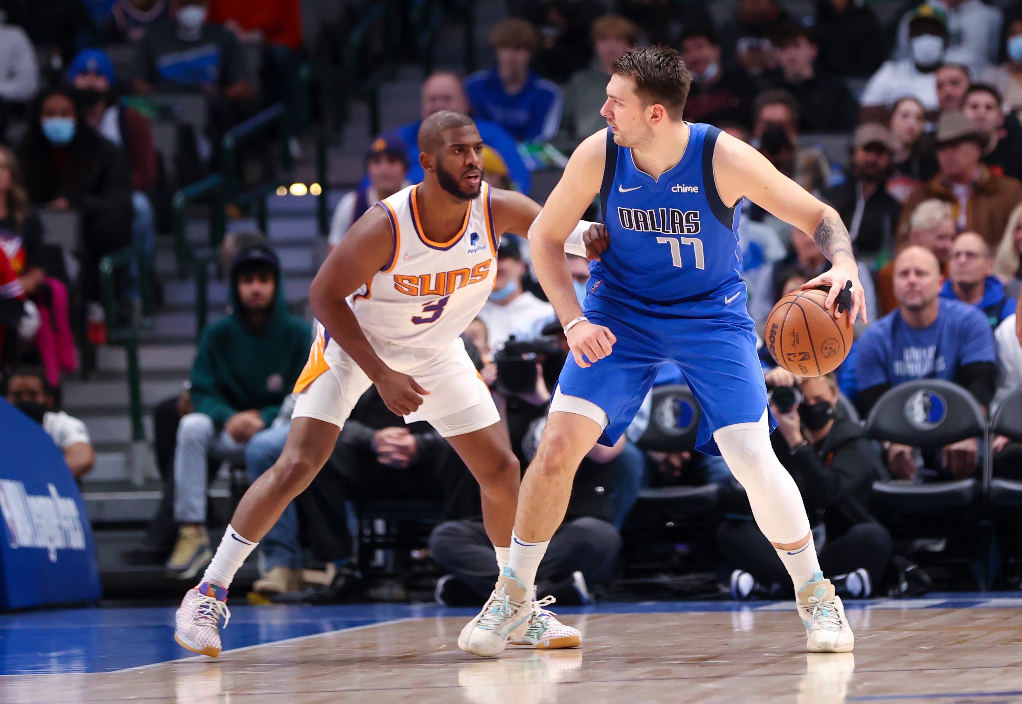 Mavericks focused on playing 'tough' defense on Suns PG Chris Paul