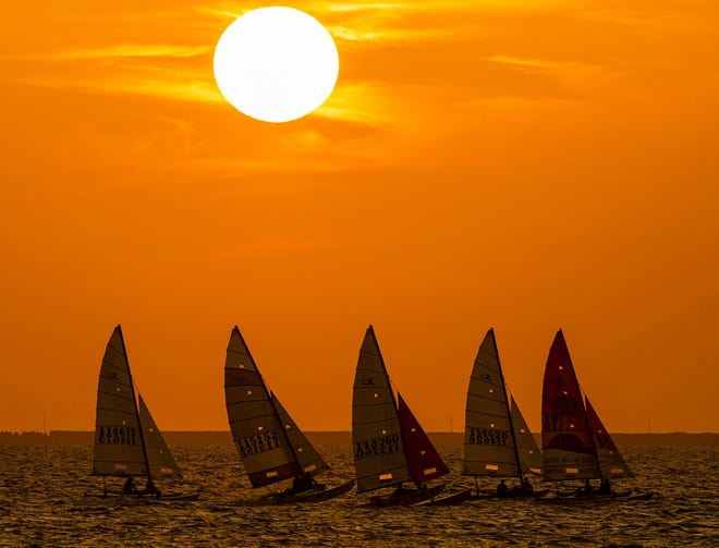 The Yucatan Riviera's Port of Progresso is located 23 miles from the capital of Merida. Its white-sand beaches and shallow waters are perfect for families with kids. The region is ideal for watersports like windsurfing, kayaking, sailing, and paddleboarding. You'll also find shops selling folk art, along with restaurants with panoramic views of the port and the pier.