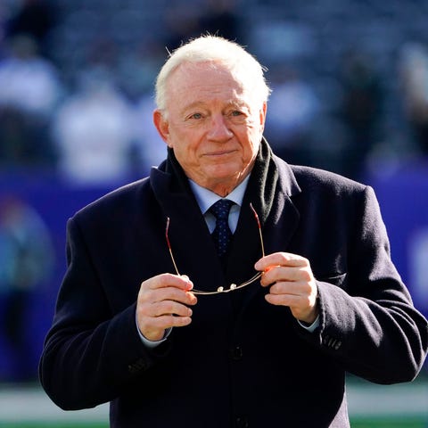 Dallas Cowboys owner and general manager Jerry Jon