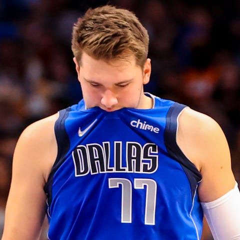 Luka Doncic is averaging 25.2 points, 8.8 rebounds