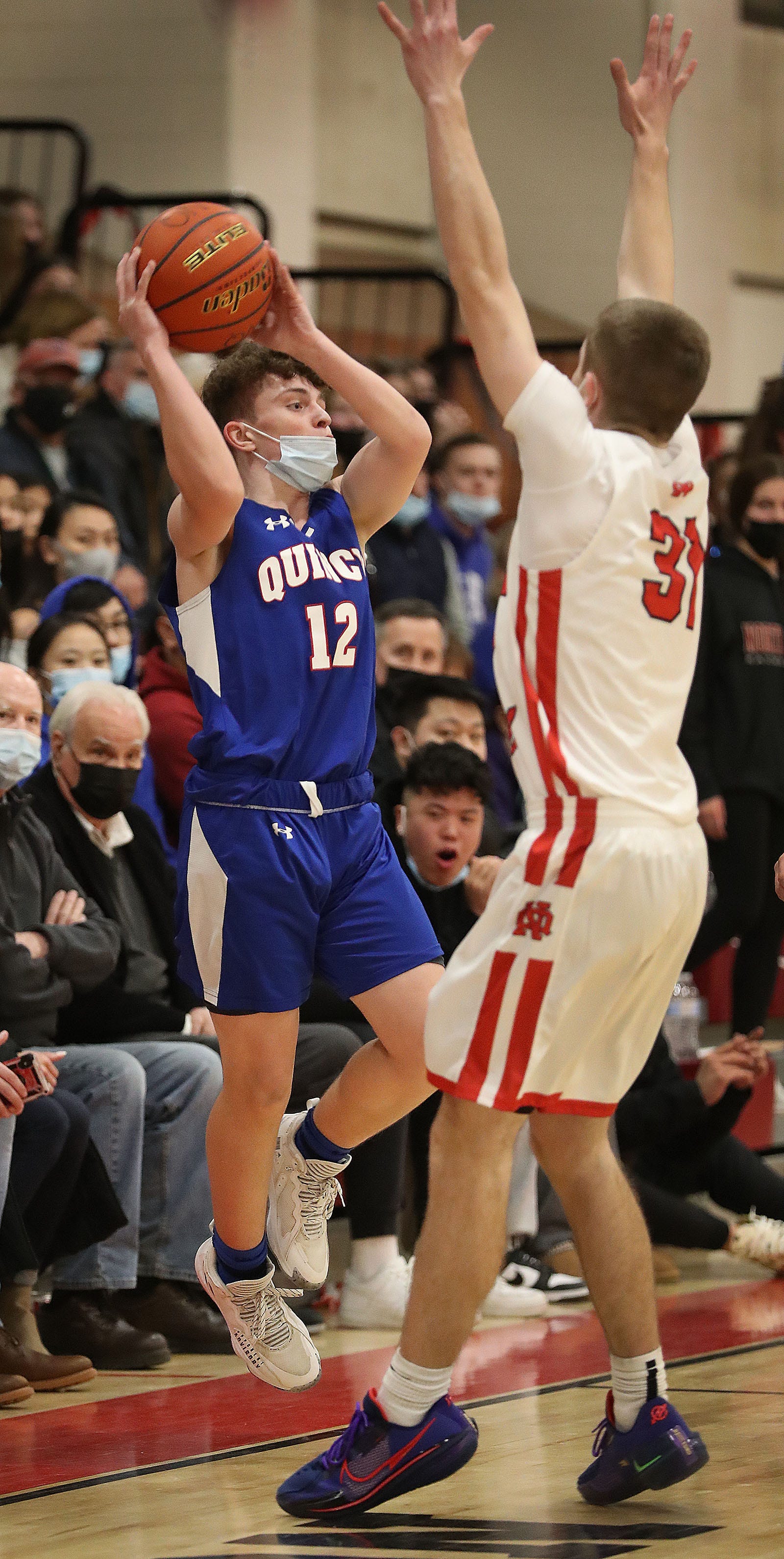 North Quincy stars shine in basketball doubleheader sweep of Quincy