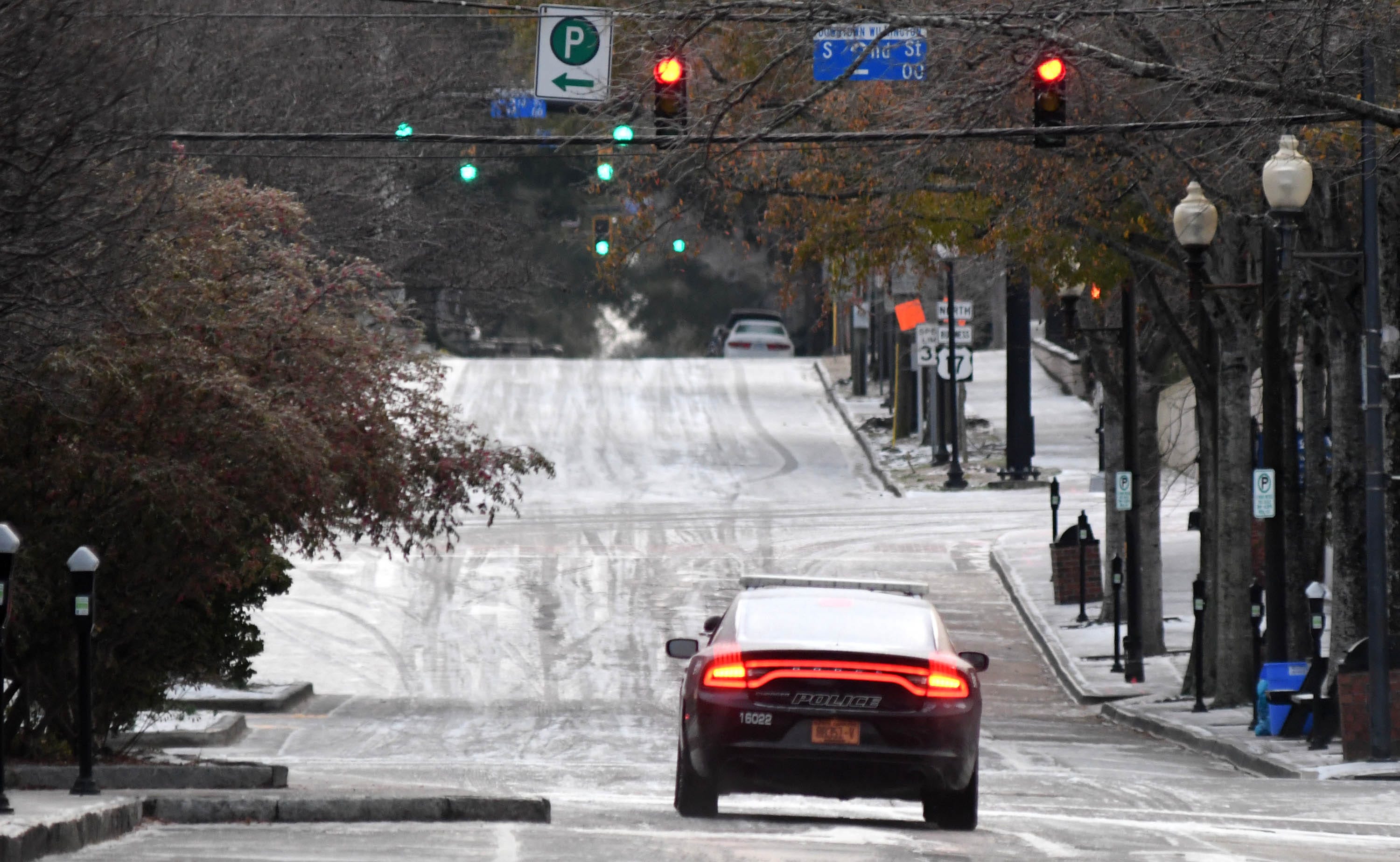 Wilmington officials Use caution while driving after winter storm