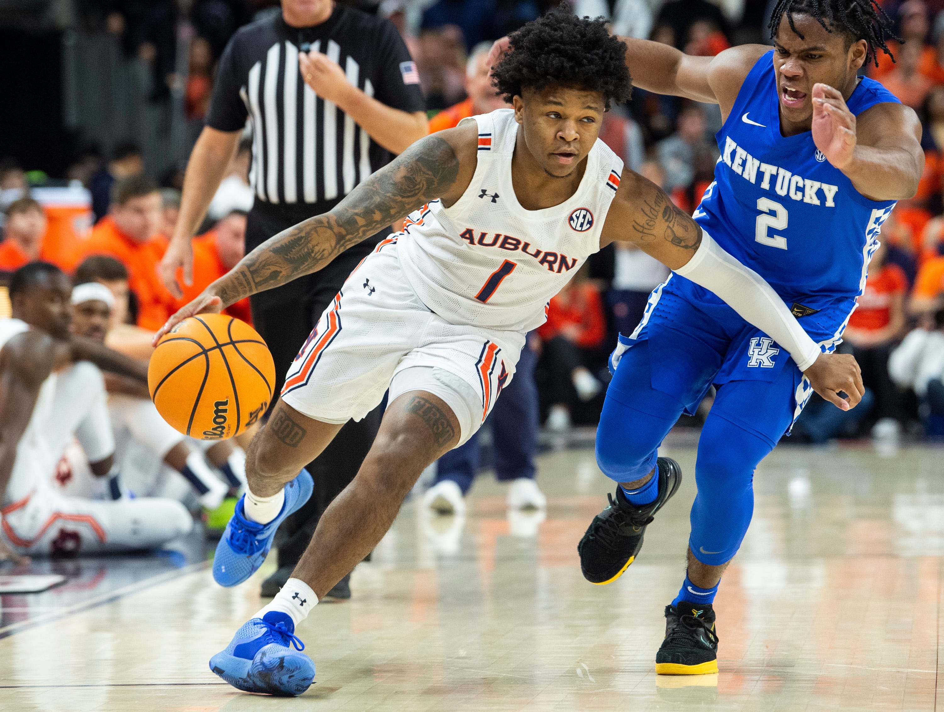 Auburn vs. UK Wildcats men's basketball video highlights, final score