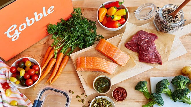 Save $35 on your first meal kit delivery when you sign up for Gobble right now.