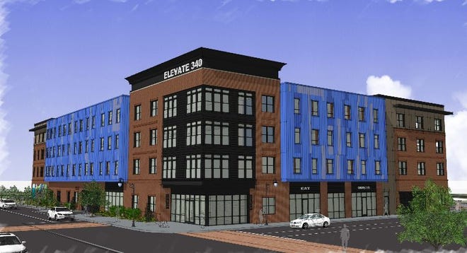 Fairfield Homes is proposing to build a four-story affordable housing complex at 340 E. Fulton St.