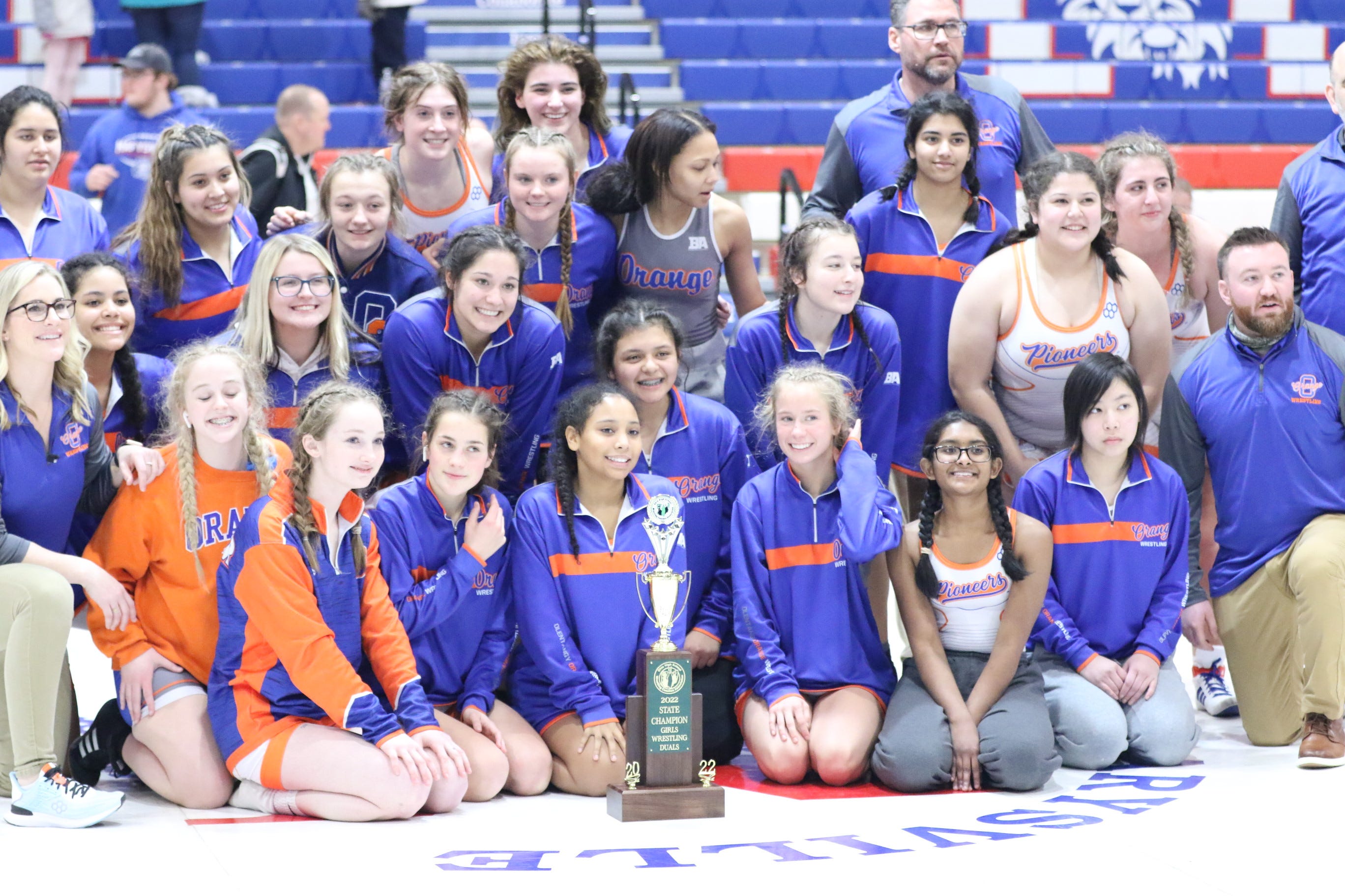 Ohio Girls Wrestling Olentangy Orange Wins Inaugural State Duals