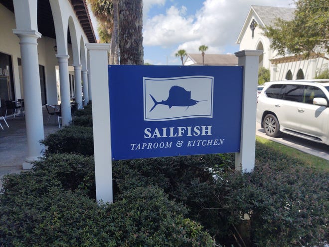 Sailfish Brewing Co.’s sign, Vero Beach location.